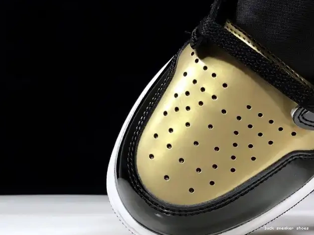 Reps LUCY Retro 1 861428-007 Jordan High Air Glod Toe 0514